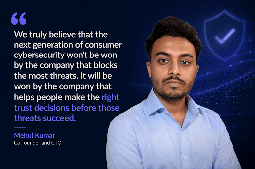 Mehul Kumar, Co-founder & CTO at Wiseguard
